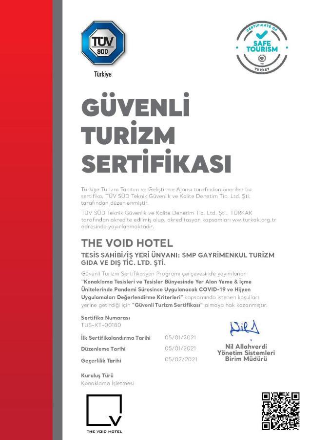 The Void Hotel Istambul Exterior foto